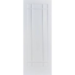 LPD Manhattan Primed White Internal Door 1981x686x35mm - WFMAN9P27
