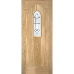 LPD Westminster Unfinished Oak External Door 1981x838x44mm - OWESTG33