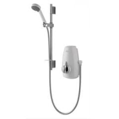 Aqualisa Aquastream Thermo Power Shower - White/Chrome - 813.40.21