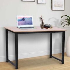 HOMCOM Computer Desk With Adjustable Feet - Black - 836-121BK