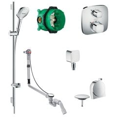 hansgrohe Soft Cube Valve with Raindance Select Rail Kit with Exafill - 88101030
