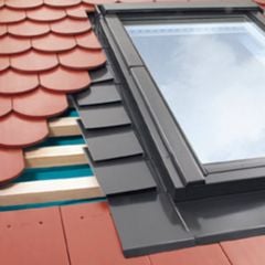 FAKRO EPV 01 55x78 Plain Tile Flashing For Plain Tiles up to 16mm - 89001 - 89001