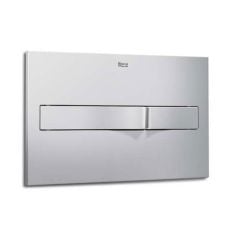 Roca PL2 Dual Flush Plate - Matt Chrome - 890096002
