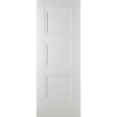 LPD Amsterdam Primed Plus White Internal Fire Door 1981x762x44mm - AMSWHIFC30