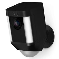 Ring Spotlight Battery Surveillance Camera - Black - 8SB1S7-BEU0