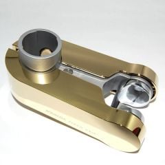 Aqualisa 25mm Shower Head Holder - Gold - 910615