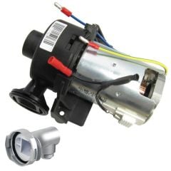 Aqualisa Pump Motor Assembly with Chrome Outlet Elbow 910617
