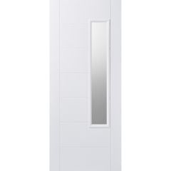 LPD Newbury 1L Pre-Finished White External Door 1981x838x44mm - GRPNEWWHI33
