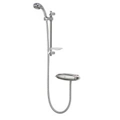 Aqualisa Exposed Mixer Shower with Adjustable Head - Chrome - 99.EV.01