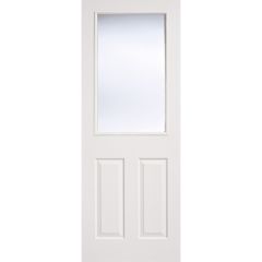 LPD 2P/1L Primed White Internal Door 1981x838x35mm - TEX2P1L33