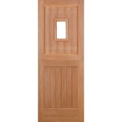 LPD Stable 1L Straight Top Hardwood M&T External Door 2032x813x44mm - MTBAR32STR