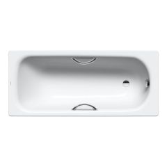 Kaldewei Saniform Plus 1600x750mm 2TH Bath with Grip Holes - Alpine White