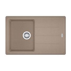 Franke Basis 1 Bowl Fragranite Kitchen Sink Reversible BFG 611-78 - Oyster