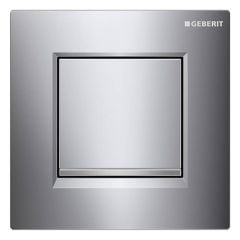 Geberit Sigma30 Urinal Flush Plate Pneumatic Gloss Chrome / Matt Chrome / Gloss Chrome - 116.017.KH.1