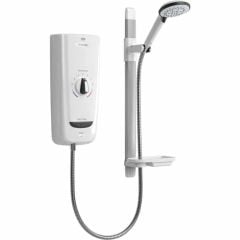 Mira Advance Low Pressure  9.0kW Electric Shower - White/Chrome - 1.1759.001