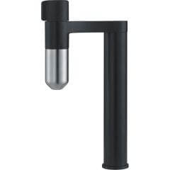 Franke Vital Capsule Filter Single Dispense Tap - Matt Black/Decor Steel PVD - 120.0621.311