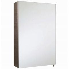 Rak Cube Stainless Steel Single Cabinet With Single Mirrored Door - 12SL802