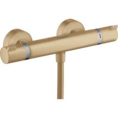 hansgrohe Ecostat Shower Thermostat Comfort for Exposed Installation Brushed Bronze Brushed Bronze - 13116140