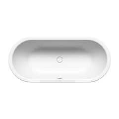 Kaldewei 610x1700x750mm Centro Duo Oval Bath 1127 Without Filling Function Oval - White - 200140403001