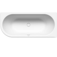Kaldewei Meisterstuck Centro Duo 1 1800x800mm Freestanding Bath Right Handed With Waste And Overflow - White - 201040413001