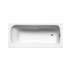 Kaldewei Dyna Set 1500 x 750mm Bath with Anti-Slip Easy-Clean & 0TH 624 - Alpine White - 226630003001