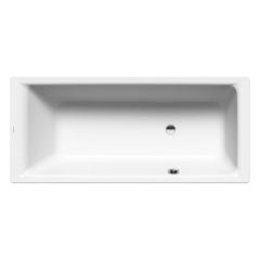 Kaldewei Puro 1700x700mm Single Ended Bath RH Overflow & Easy Clean - 0 TH - Alpine White - 258823003001