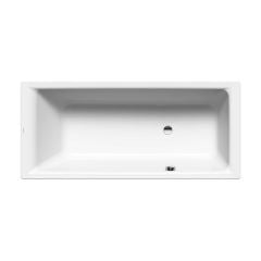 Kaldewei Puro 1900x900mm Single Ended Bath RH Overflow & Easy Clean - 0 TH - Alpine White - 259700013001