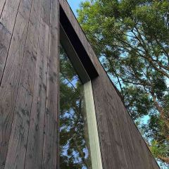 IRO External Decorative Timber Cladding 3.6m - Charcoal - Pack of 8 Panels - 25x150x3.6mCharcoal External Cladding Lifestyle