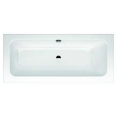 Kaldewei Puro Set 1700x750mm Wide Double Ended Bath RH Overflow With Antislip & Easy Clean - Alpine White - 261034013001