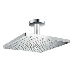hansgrohe Raindance E Overhead Shower 300 1Jet with Ceiling Connector - Chrome