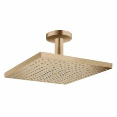 hansgrohe Raindance E Overhead Shower 300 1Jet with Ceiling Connector - Brushed Bronze
