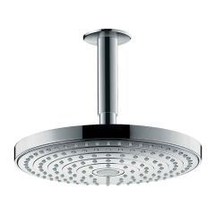 hansgrohe Raindance Select S Overhead Shower 240 2Jet EcoSmart 9 L/Min with Ceiling Connector - Chrome