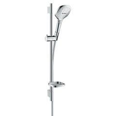 hansgrohe Raindance Select E Shower Set 120 3Jet with Shower Rail 65cm & Soap Dish - Chrome