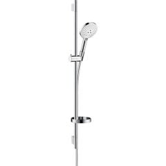hansgrohe Raindance Select S Shower Set 120 3Jet with Shower Rail 90cm and Soap Dish - White/Chrome - 26631400