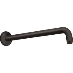 hansgrohe Shower Arm 38.9cm Matt Black - 27413670