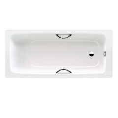 Kaldewei Cayono Star 1600x700 Bath Model 754 With Grip Hole - Full Anti-slip - Easy Clean Finish - Alpine White - 275434013001