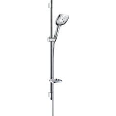 hansgrohe Raindance Select E Shower Set 150 3Jet with Shower Rail 90cm & Soap Dish - Chrome