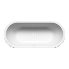 Kaldewei Centro Duo Oval 1800 x 800mm Bath with No Tap Holes - Alpine White - 282800010001