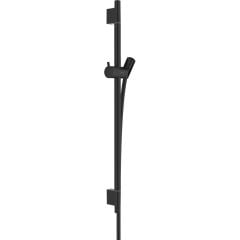 hansgrohe Unica Shower Bar S Puro 65cm with Shower Hose Matt Black - 28632670