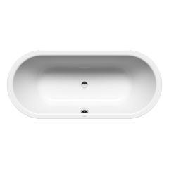 Kaldewei Classic Duo Oval 1800 x 800mm Bath with Easy-Clean Finish & No Tap Holes - Alpine White - 291200013001