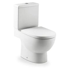 Roca MERIDIAN-N Close Coupled Pan w/ Dual Outlet - White - 342247000