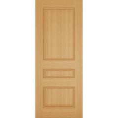 Deanta Windsor Prefinished Oak Internal Door 1981x610x35mm - 35WINX610FSC