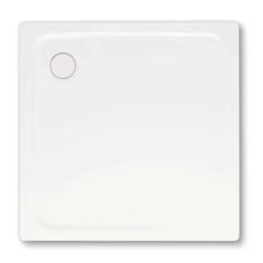 Kaldewei Superplan 800x800mm Shower Tray Without Low Profile Support & Easy Clean - 386-5 - Alpine White - 447547983001