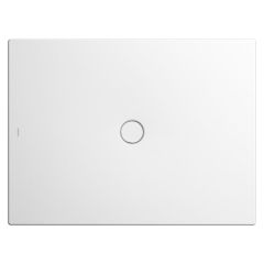 Kaldewei Scona 1000x900mm Shower Tray with Low Profile Support - Alpine White - 491547980001