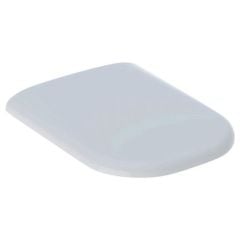 Geberit Smyle Soft Close Toilet Seat and Cover with Quick Release Hinges - White - 500.979.01.1