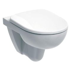Geberit Selnova Wall Hung WC Pan With Seat & Cover - 501.752.00.1