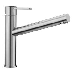 Blanco AMBIS High Spout Freedom Movement Solid Kitchen Tap - Brushed Stainless Steel - 523118