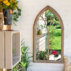 La Hacienda Church Window Mirror - 55889 Lifestyle