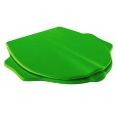 Geberit Bambini Soft Close Toilet Seat & Cover - Turtle Design With Grips - Yellow Green - 573366000