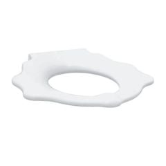 Geberit Bambini Toilet Seat - Turtle Design With Grips - White - 573370000